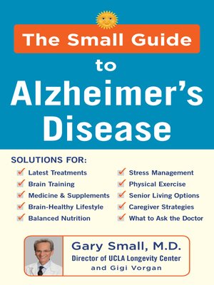 cover image of The Small Guide to Alzheimer's Disease